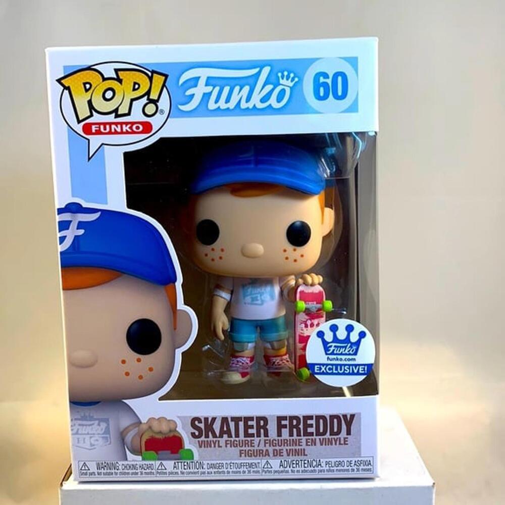 Funko Pop! Funko Original Skater Freddy #60 (Funko Exclusive) Vinyl Figure